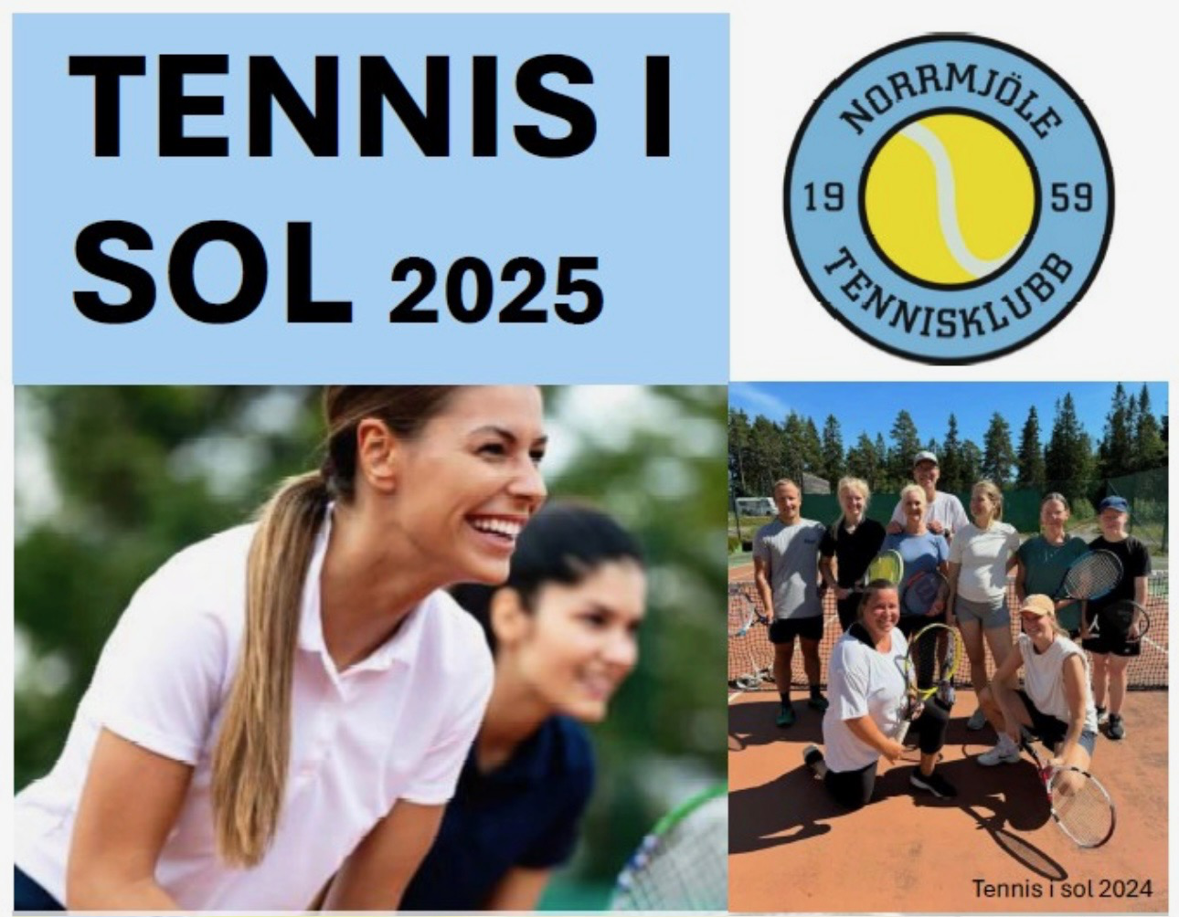Tennis i sol (vuxna)